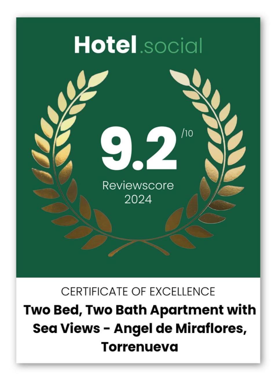 Two Bed, Two Bath Apartment With Sea Views - Angel De Miraflores 말라가 외부 사진
